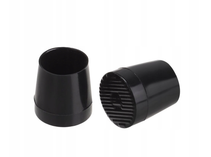 Set 2 huse pentru tocurile pantofilor, Zola®, din plastic, marimea L, negre