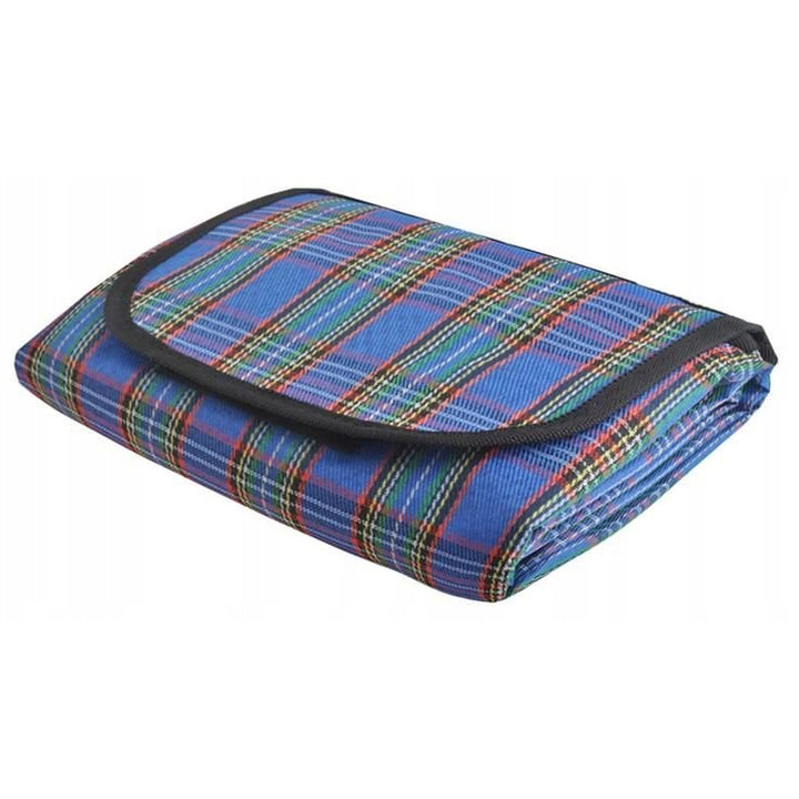 Patura pentru picnic, Zola® , impermeabila, model in carouri, 145 x 180 cm