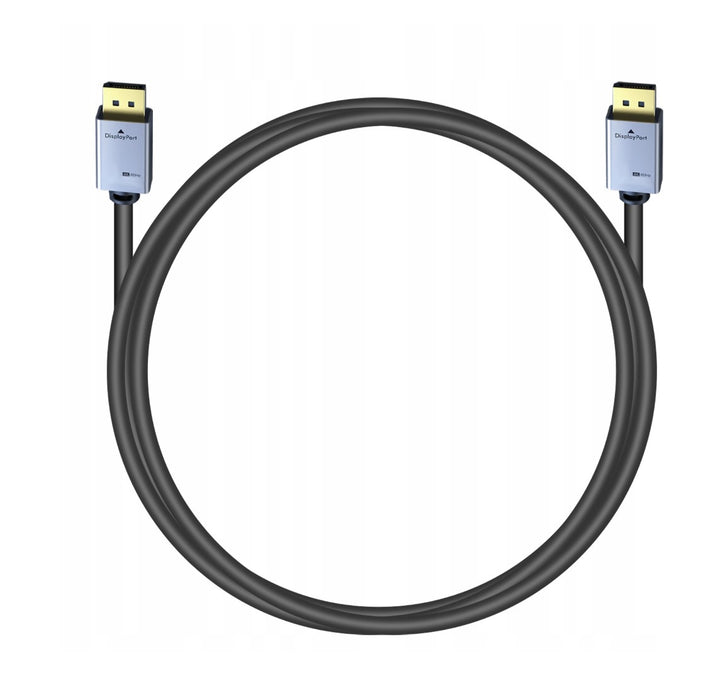 Cablu Display Port HDMI 4K, Zola®, tata-tata, Full HD si Ultra HD 4096x2160, 200 cm, negru