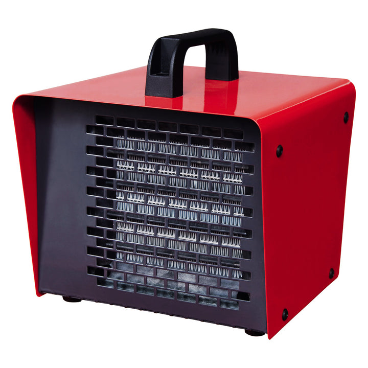 Aeroterma industriala, Zola®, rosie, 2000 W, cu suprafa de incalzire pana la 16m/p