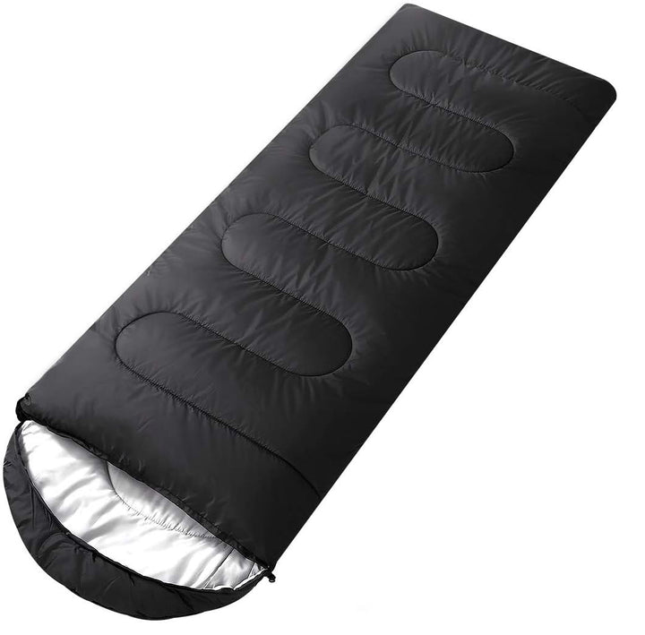 Sac de dormit, Zola®, 2 in 1, dimensiune sac 70 x 210 cm , dimensiune patura 147 x 175 - 210 cm, negru