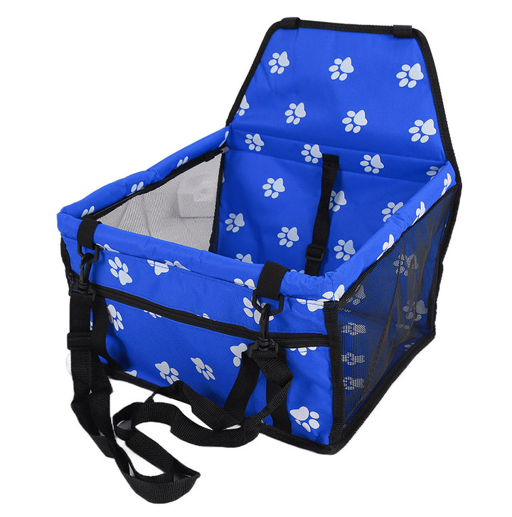 Scaun auto transport animale de companie, Zola®, 25x30x40 cm, albastru