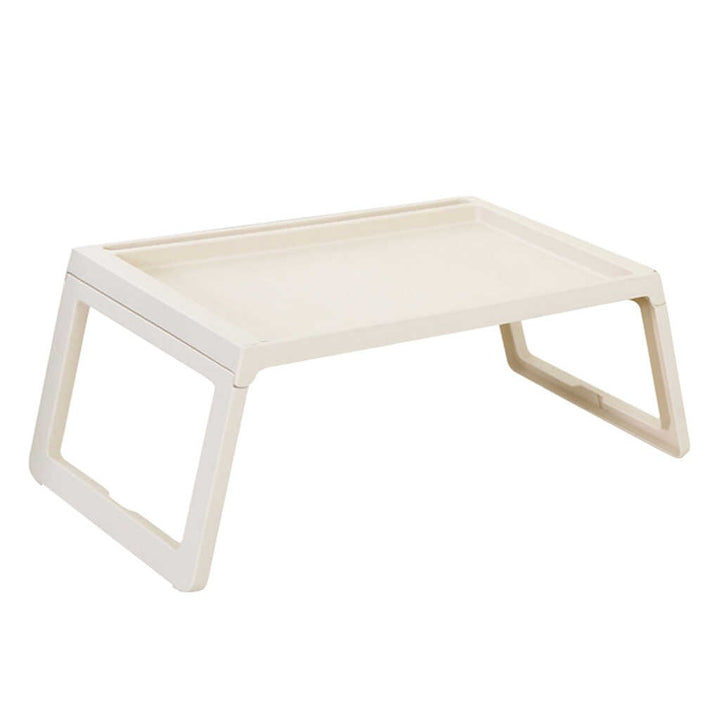 Masuta pliabila pentru laptop, Zola®, plastic, 55x36x27 cm, bej