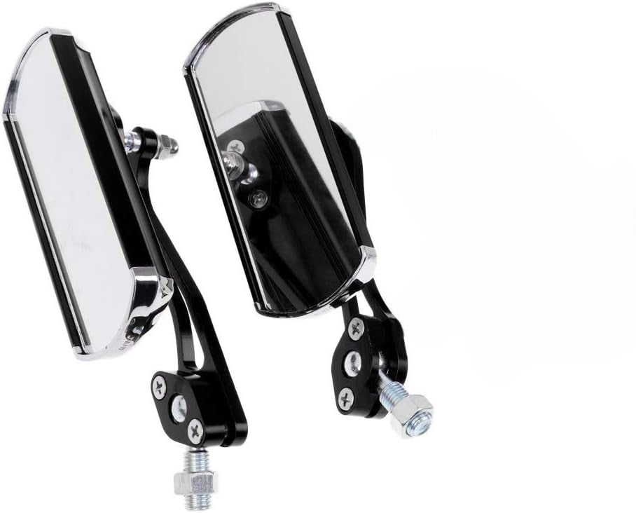 Set 2 oglinzi retrovizoare pentru bicicleta, Zola®, reglare 360 grade, dimensiune sticla 12x4.5 cm