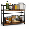 Negru/Maro rustic