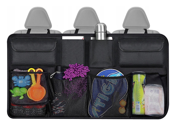 Organizator pentru porbagaj, Zola®, 8 compartimente, negra, impermeabil, 48x88 cm