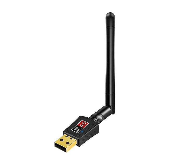 Adaptor antena WiFi, Zola®, cu USB 600 Mbps, 2.4GHz/ 5GHz, dual band, negru