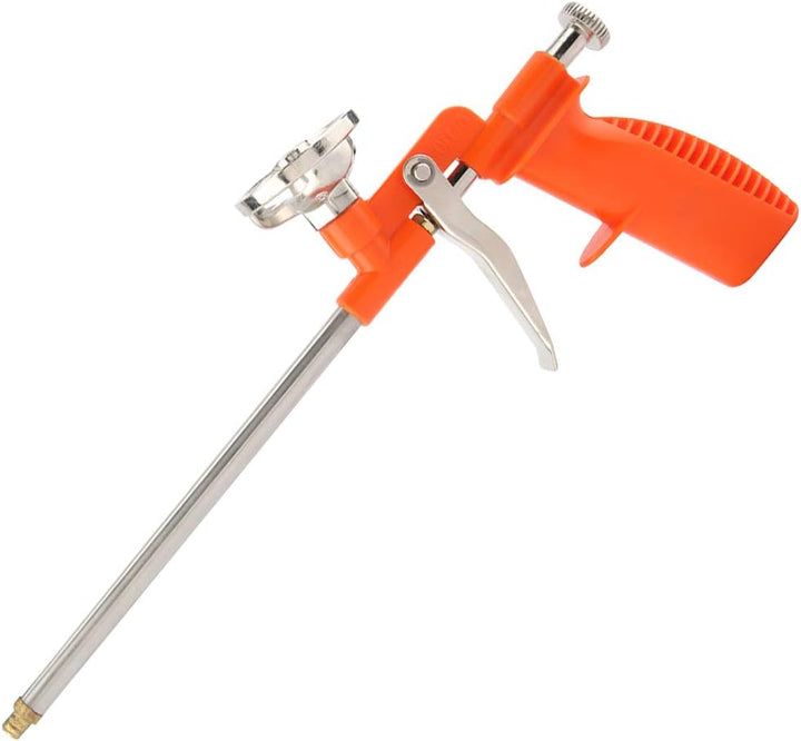 Pistol pentru aplicat spuma poliuretanica, Zola®, pentru umplere si etansare goluri, plastic si otel, 30x16x2.5 cm, portocaliu