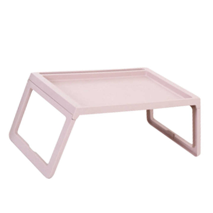 Masuta pliabila pentru laptop, Zola®, plastic, 55x36x27 cm, roz