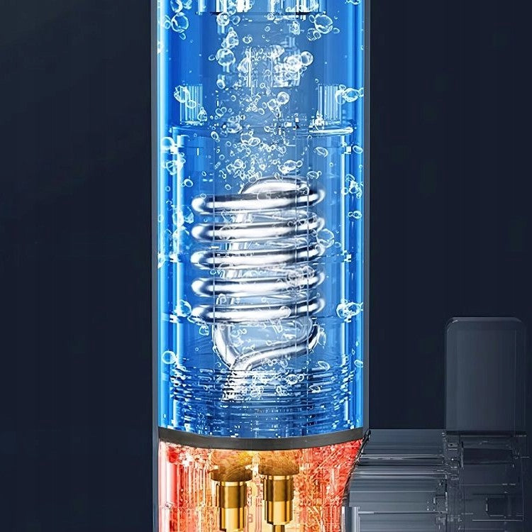 Robinet electric si filtru instant pentru incalzire apa, Zola, din inox, display LCD, rotire 360 grade, interval temperatura 30-60 grade cu afisaj,  putere 3 kW, 220V, argintiu
