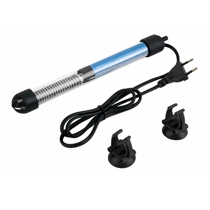 Incalzitor pentru acvariu cu termostat, Zola, 200W, temperatura reglabila 18-32°C, pentru acvarii pana la 50 L, cablu 97 cm, lungime 31 cm