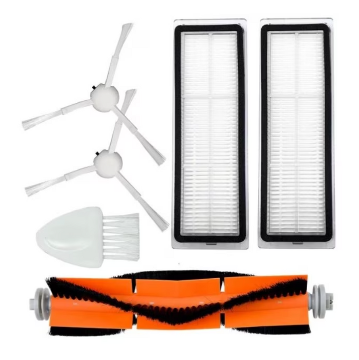 Kit accesorii ,Zola®, compatibile pentru robot Xiaomi Mi Mop 1 C, Mijia 1C/2C/1T, Vacuum Mop 2/Mop 2 Pro+, plastic, alb