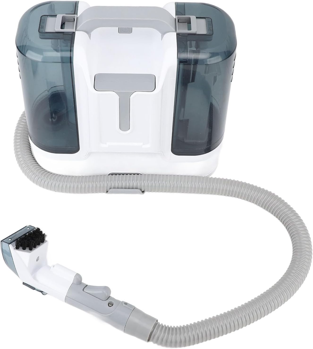 Aspirator pentru curatarea covoarelor si tapiteriei, Zola, 450 W, 11 kPa, rezervor dublu apa, 1.8 / 0.6 l, perii universale, furtun 1.2 m, 335 × 235 × 305 mm, alb