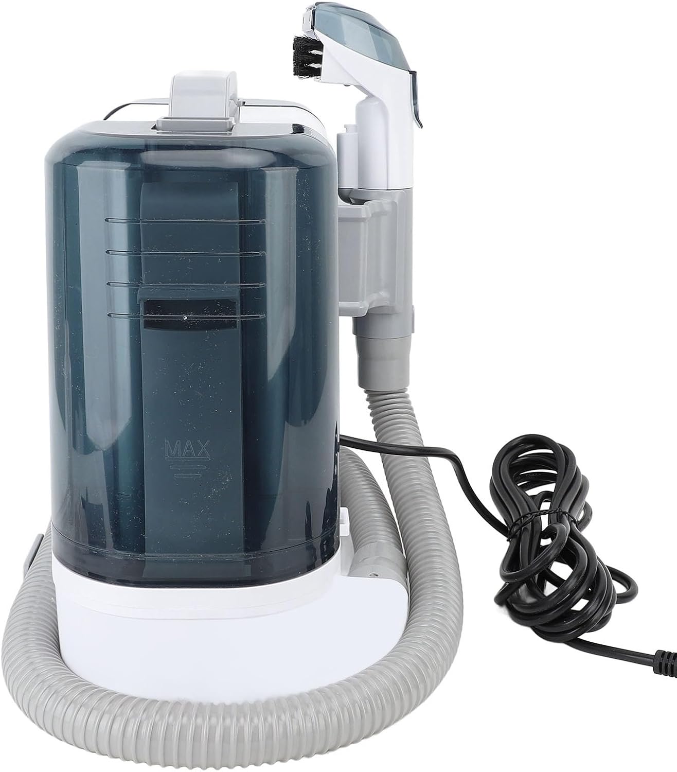 Aspirator pentru curatarea covoarelor si tapiteriei, Zola, 450 W, 11 kPa, rezervor dublu apa, 1.8 / 0.6 l, perii universale, furtun 1.2 m, 335 × 235 × 305 mm, alb