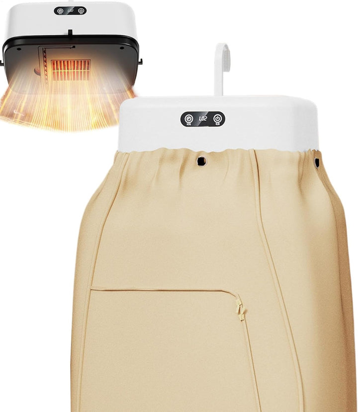 Uscator de rufe electric, Zola, portabil, 500W, temporizator, functie UV, sac uscare inclus, 27 x 10.5 cm
