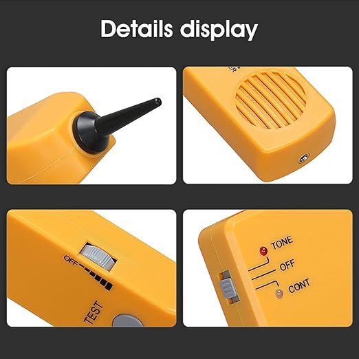 Tester fire deteriorate, Zola®, transmisie/modul receptie, carcasa depozitare, plastic, galben