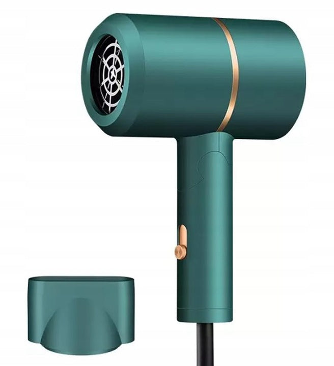Uscator de par pentru calatorie, Zola, 400W, 2 viteze, 3 niveluri de temperatura, carlig pentru agatare, verde