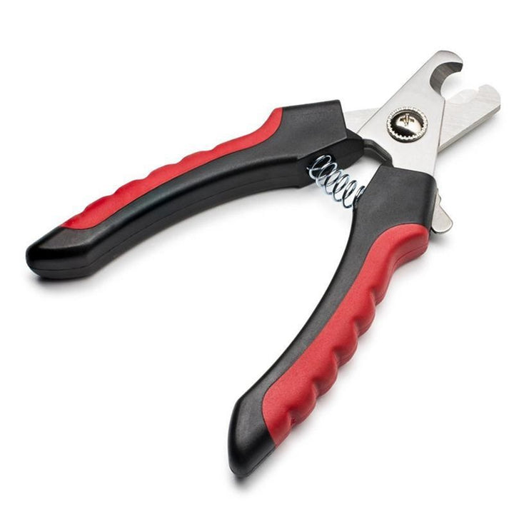 Cleste de unghii pentru animale, Zola®, din otel inoxidabil/plastic, cu incuietoare, 12.5x4.5x1.5 cm