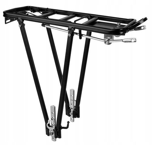 Portbagaj pentru bicicleta, Zola®, prindere pe spate, din aluminiu, greutate maxima suportata 35 kg, 13 x 37.5cm