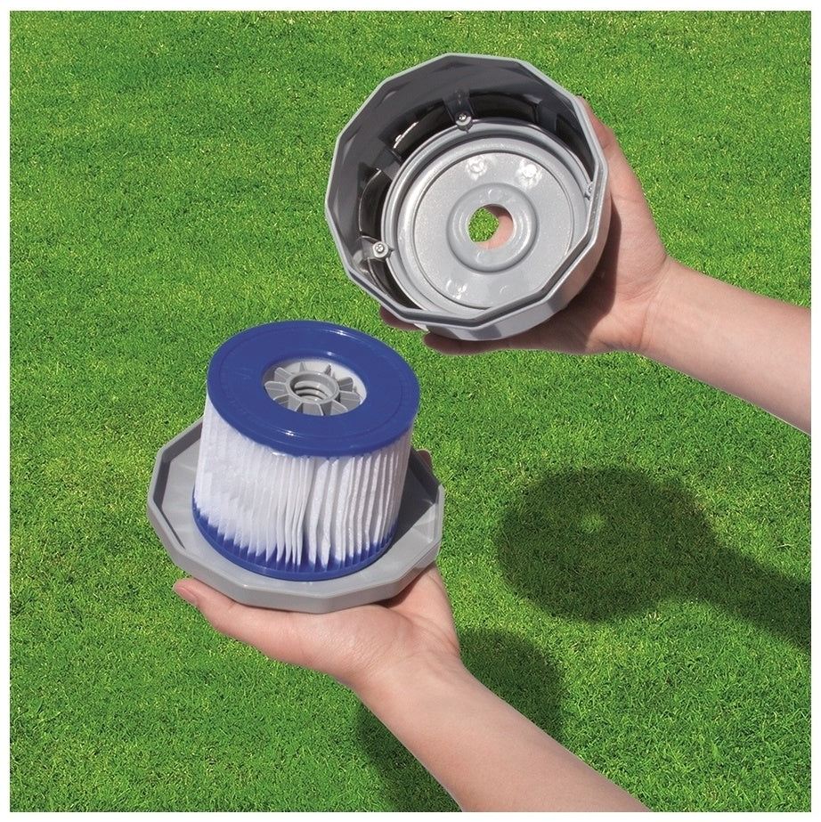 Set 2 cartuse de filtrat Bestway FlowClear (VI) 58323, pentru pompele de filtrare Lay-Z-SpaTM