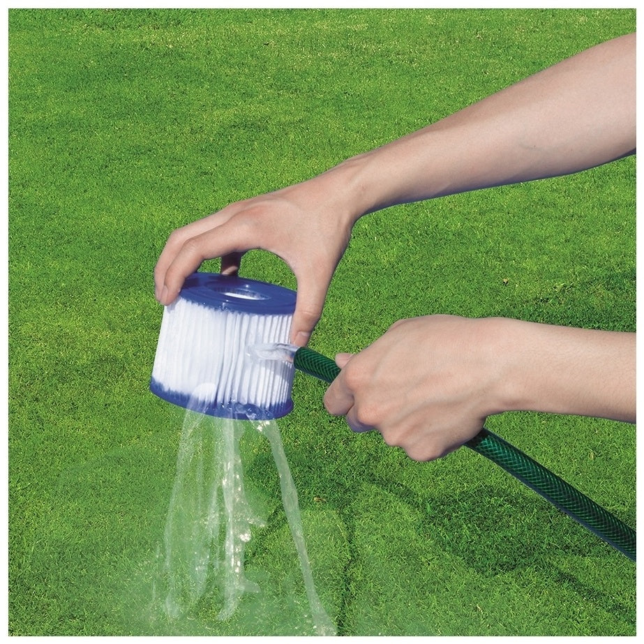 Set 2 cartuse de filtrat Bestway FlowClear (VI) 58323, pentru pompele de filtrare Lay-Z-SpaTM