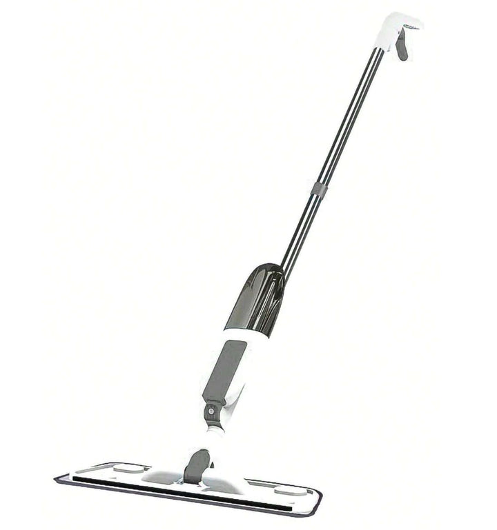 Mop pliabil cu pulverizator, Zola®, rezervor mare, adaptat pentru toate suprafetele, maner ergonomic, gri/alb, 120 cm
