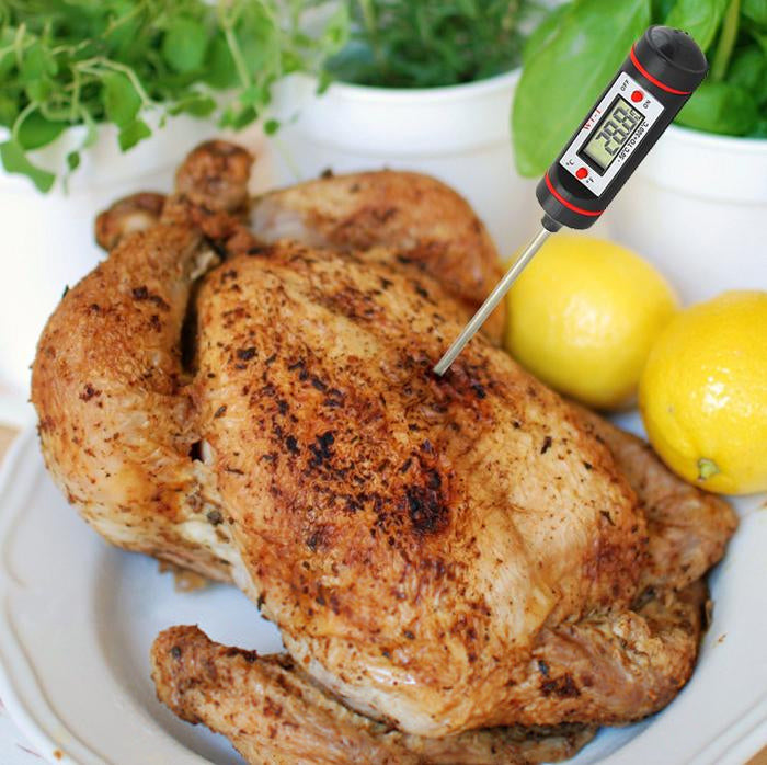 Termometru alimentar, Zola®, digital, pentru carne, metalic, cu tija, -50 - 300 ° C