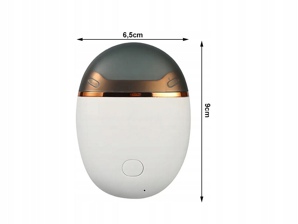 Aparat electric pentru taiatul unghiilor, Zola, incarcare prin USB, din plastic,, 8.5 x 6 cm, alb