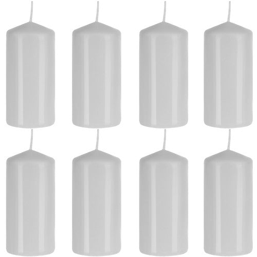 Set 8 Lumanari, Zola®, decorative simple, 10 x 5 cm