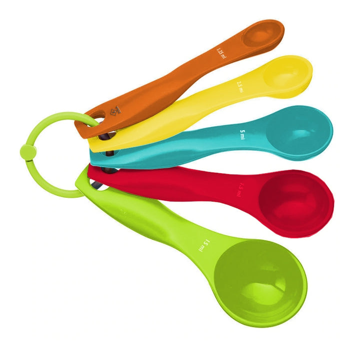 Set 5 cupe pentru masurare, Zola®, din plastic, multicolore, dimensiuni diferite