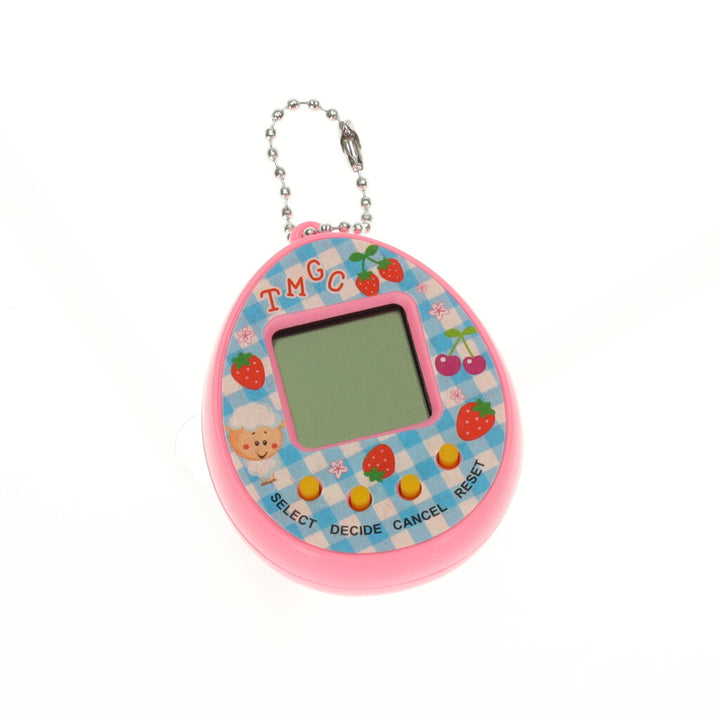 Joc electronic interactiv,  Zola®, Tamagotchi, model ou, "Alegeti un animal de companie si cresteti-l", 168 animale, roz