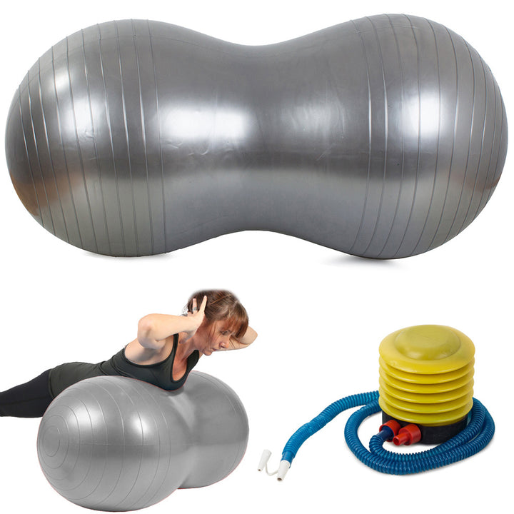 Minge fitness, Zola®, pentru intarirea muschiilor, imbunatatirea conditiei fizice, tratamentul bolilor neurologice, gri, 90x40 cm