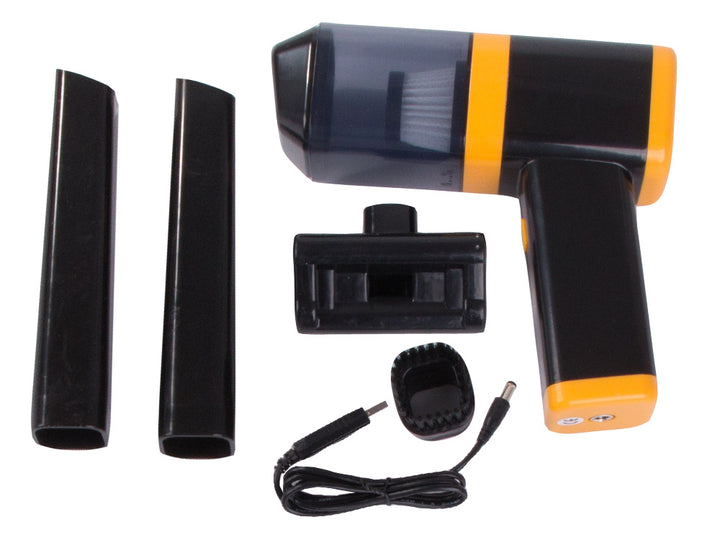 Aspirator auto portabil, Zola®, 7.4 V, 1800 mAh, usor de folosit, incarcare USB, negru