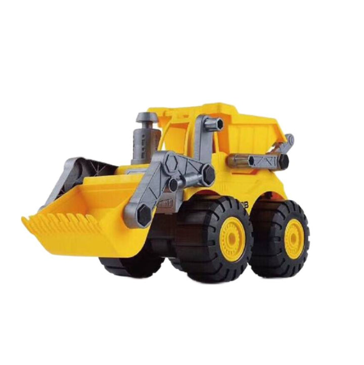 Masina de constructie, Zola®, buldoexcavator, plastic, 26x18x15 cm, galben