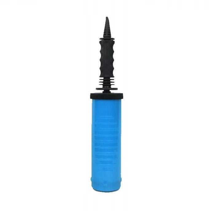 Pompa pentru umflat baloane, Zola®, manuala, din plastic, 28x5 cm, albastra