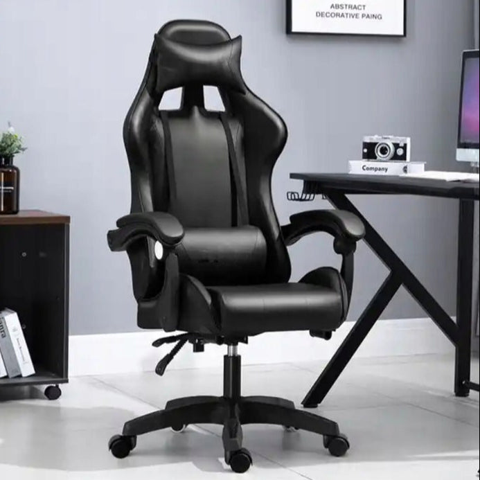 Scaun pivotant pentru gaming, Zola®, suport pentru spate, inclinare reglabila, sarcina maxima 150 kg, 112-122 x 60 cm, negru