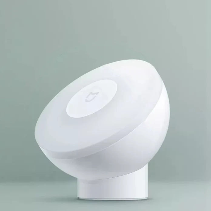 Lampa de veghe LED Xiaomi Activated Night Light 2, senzor de miscare, alb cald, temperatura culoare 2800 K, 0.34 W, unghi fascicul 120°, suport autoadeziv magnetic, rotire la 360°, 3 baterii incluse, 8 x 6.2 cm, alba