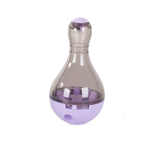Jucarie pentru catei, Zola®, cu dispenser de mancare, 16x8 cm, roz