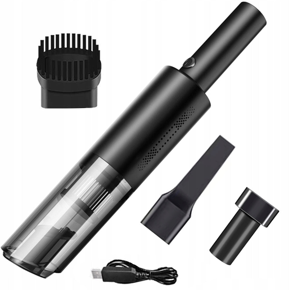 Aspirator auto, Zola®, portabil, cu 3 accesorii, 120w, filtru hepa, negru