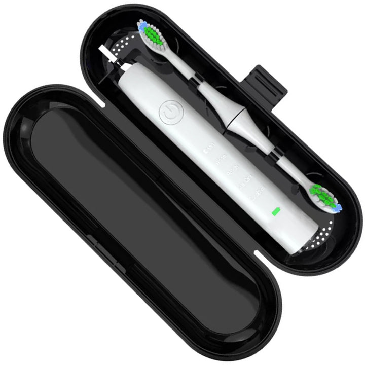 Toc transport periuta electrica Oral-B, Zola®, plastic, inchidere capsa, 22x7x4.5 cm, neagra