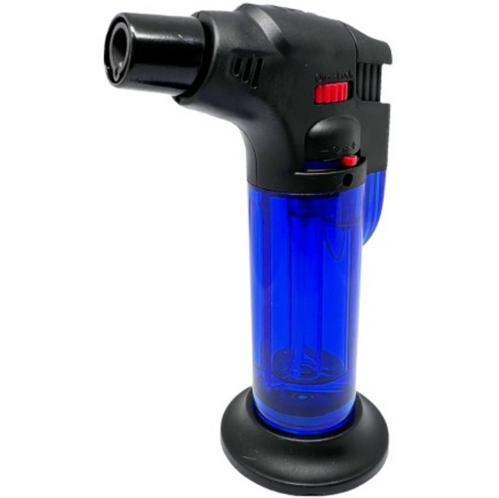 Mini arzator portabil, Zola®, pe gaz, maxIm 1200 grade C, 13x7 cm, albastru
