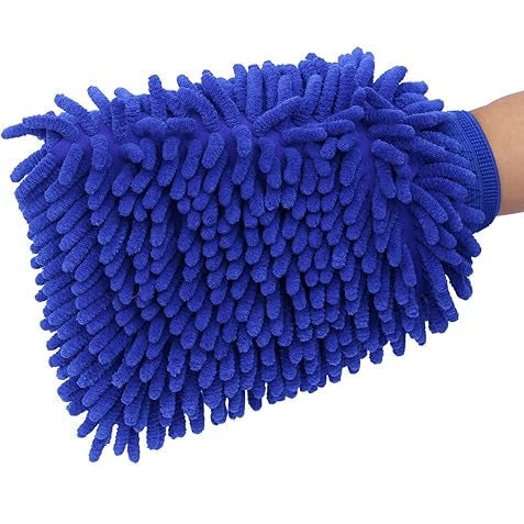 Manusa din microfibra, Zola®, pentru curatarea prafului, 22x15 cm, albastra