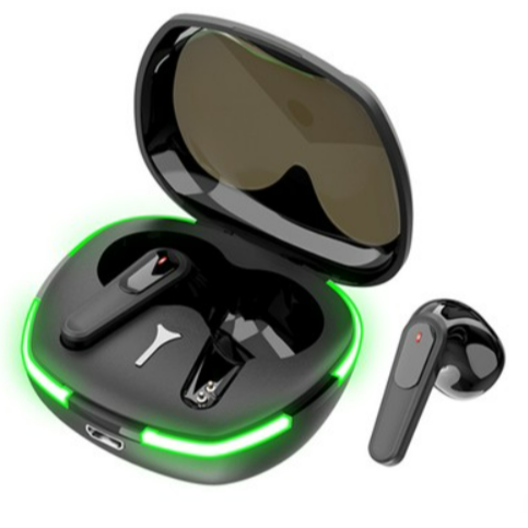 Casti fara fir, Zola, control touch, suport incarcare cu LED, 200mAh, rezistente la apa, IPX4, baterie casti 30 mAh, 3 x 2 x 2 cm, negre