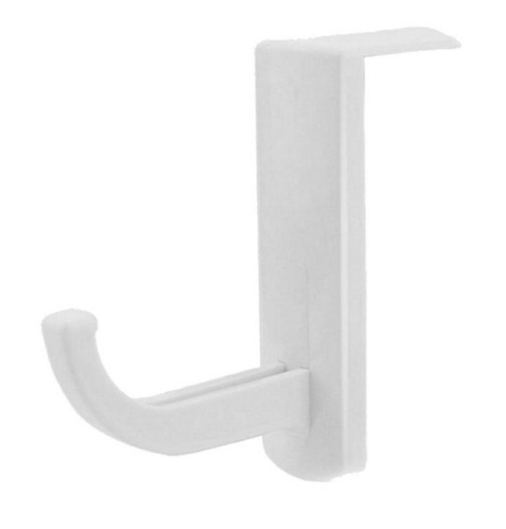 Suport universal pentru casti, Zola®, din plastic, alb, 2.5x7.5x5 cm
