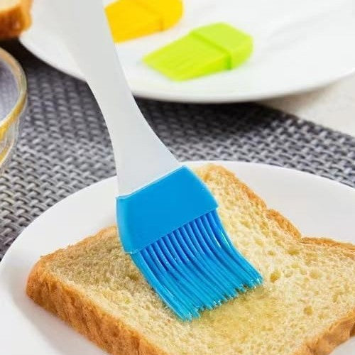 Pensula din silicon, Zola®, pentru bucatarie, rezistenta de la -40 la +180 grade Celsius, 22 cm, albastra