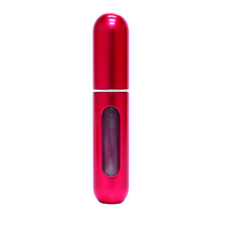 Sticluta reincarcabila de parfum cu atomizor, Zola®, 8 cm, 5 ml, rosie