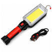 Lampa LED COB atelier, Zola, 20 W, 700 lm, 3 magneti, carlig rotativ, 2 moduri iluminare, incarcare USB, neagra