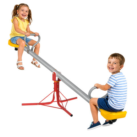 Balansoar de gradina pentru copii, Zola, rotire 360°, greutate suportata 75 kg, din fier