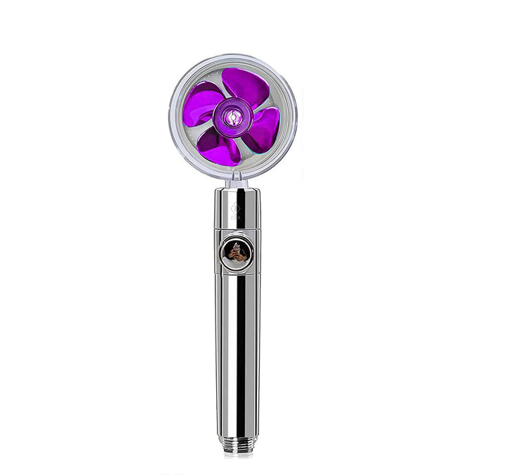 Cap de dus, Zola®, cu 2 functii, dus clasic si functia STOP, lungime 27 cm, detalii mov
