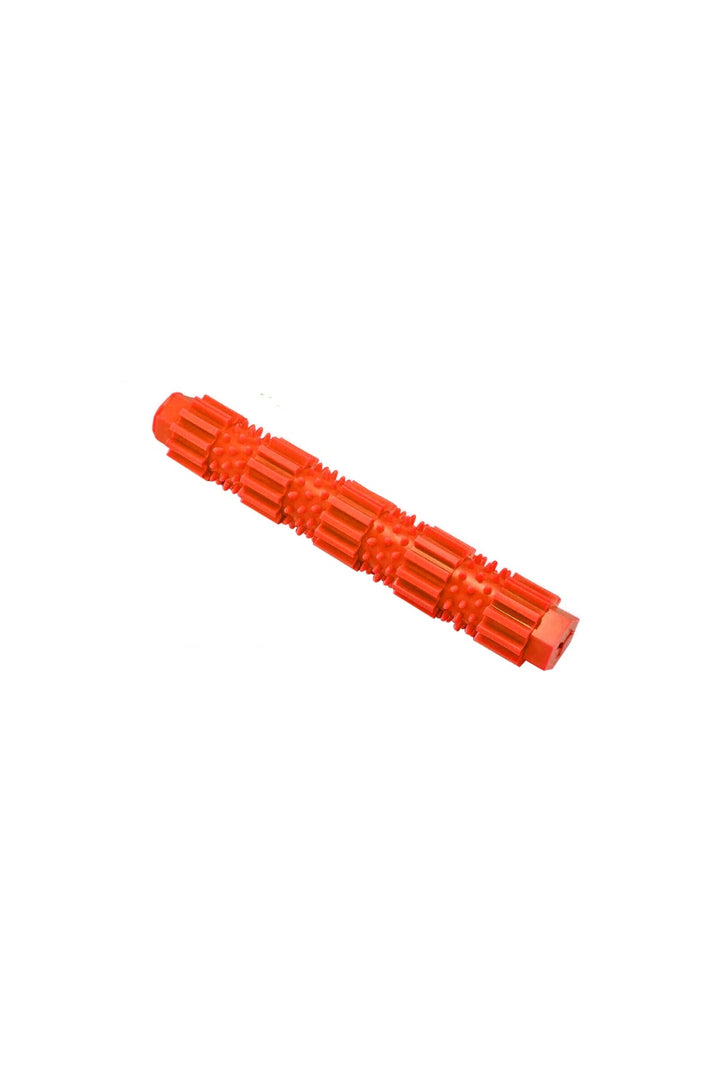 Jucarie dentara pentru catei,  Zola®, din cauciuc, 17.5 cm, portocalie